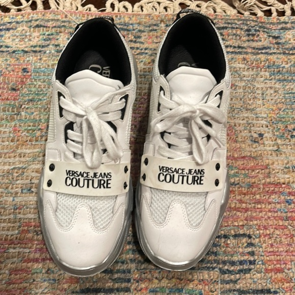 Versace couture‎ tennis shoes